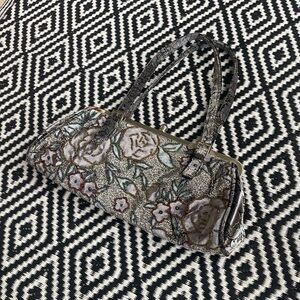 Vintage Floral Embroidered Women's Bag